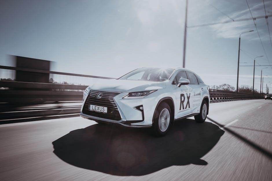 lexus rx 350 owners manual pdf